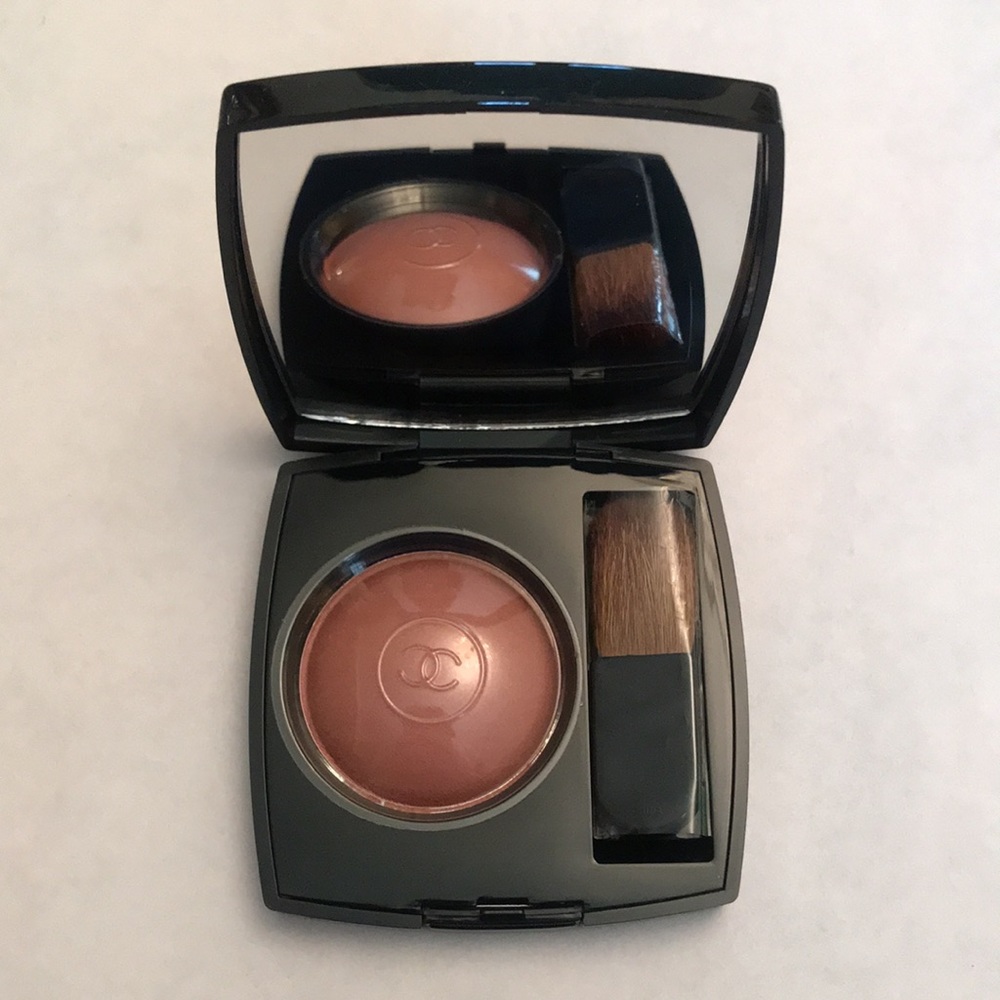 Vintage CHANEL Joues Contraste Powder Blush ROSE BRONZE